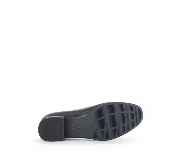 Gabor Damen  Slipper Schwarz - Glattleder