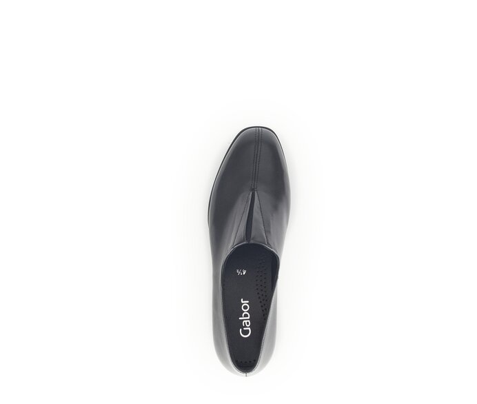 Gabor Damen  Slipper Schwarz - Glattleder