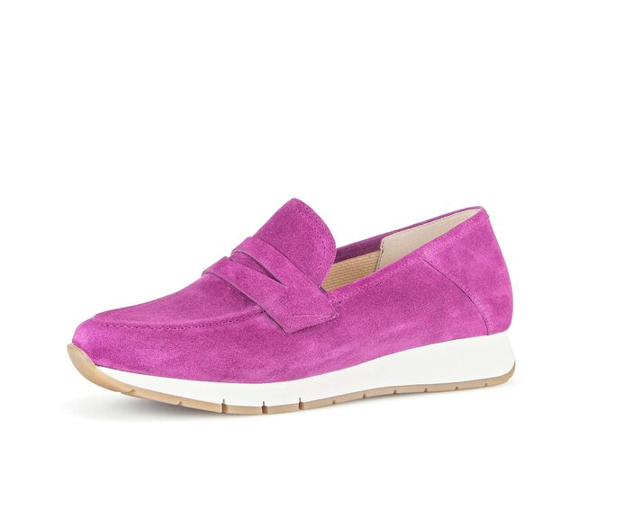 Gabor Damen  Slipper Lila - Rauleder
