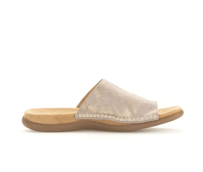 Gabor Damen  Zehentrenner Beige - Effektleder