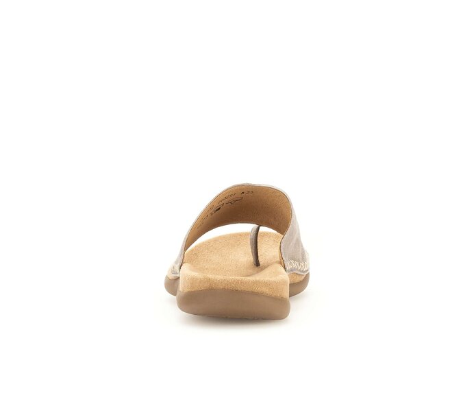 Gabor Damen  Zehentrenner Beige - Effektleder