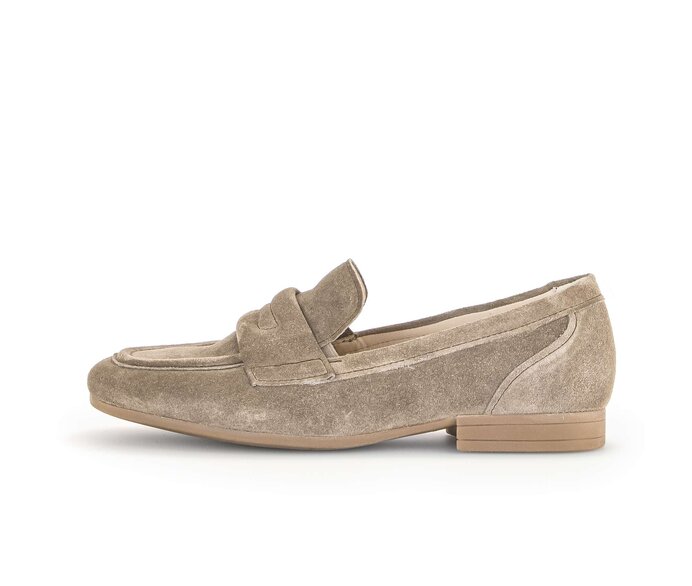 Gabor Damen Slipper Braun - Rauleder