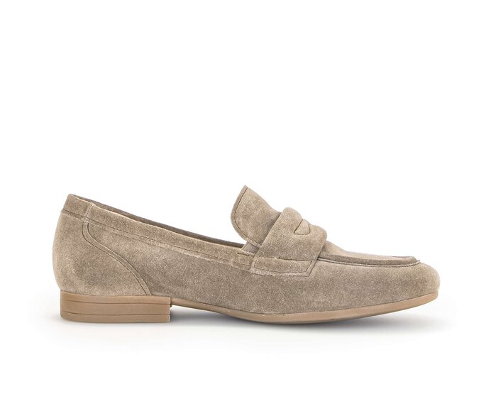Gabor Damen  Slipper Braun - Rauleder