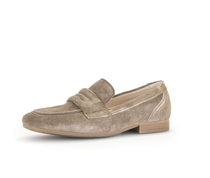 Gabor Damen  Slipper Braun - Rauleder