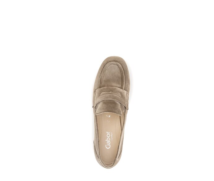 Gabor Damen  Slipper Braun - Rauleder