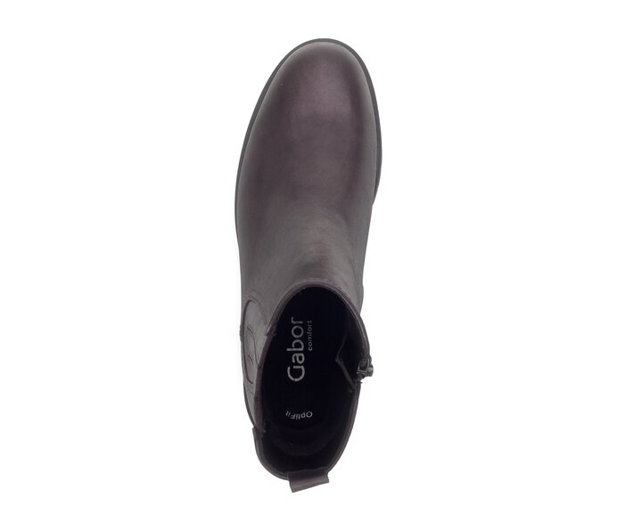 Gabor Damen  Chelsea Boot Rot - Effektleder