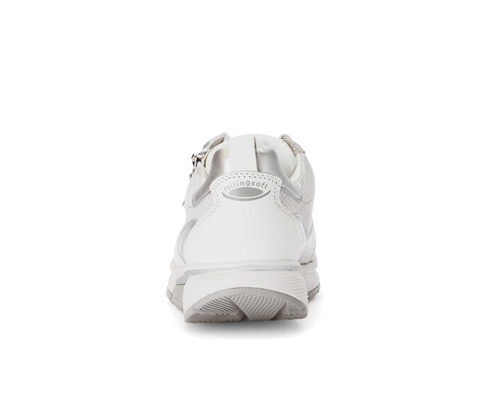 Gabor Damen  Sneaker Low Weiß - Materialmix Leder/Lederimitat