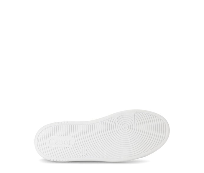 Gabor Damen  Sneaker Low Silber - Materialmix Leder
