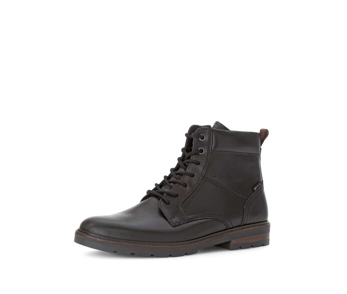 Pius Gabor Herren Boot Schwarz - Glattleder