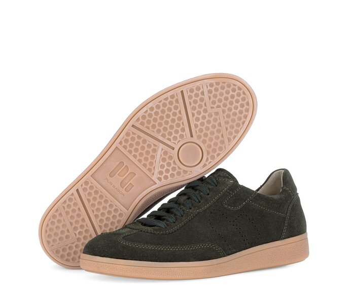 Pius Gabor Herren Sneaker Low Grün - Rauleder