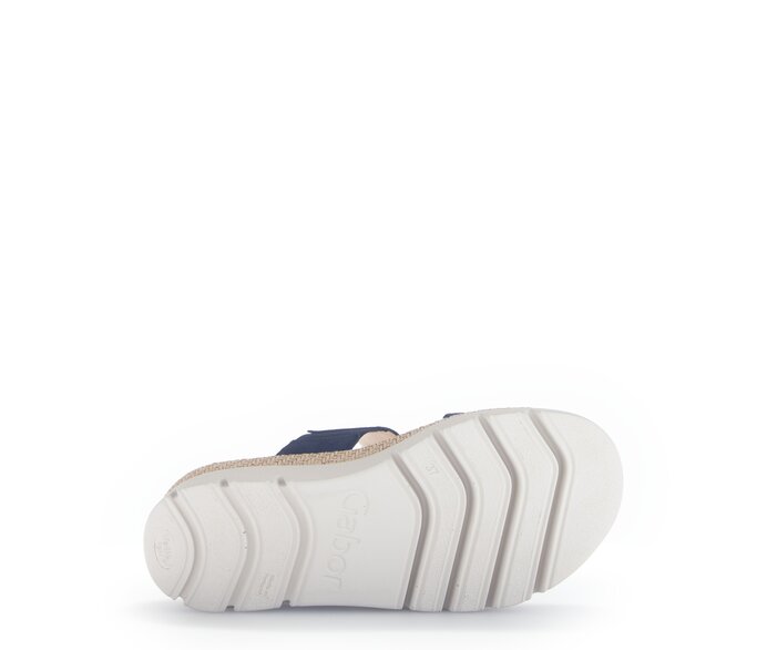 Gabor Damen  Pantolette Blau - Rauleder